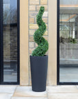 Artificial Buxus Spiral Topiary