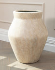 Fleuri Beige Stone Planter